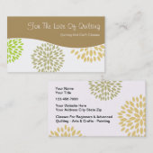 Kunst en ambachtelijke Visitekaartjes (Voorkant / Achterkant)