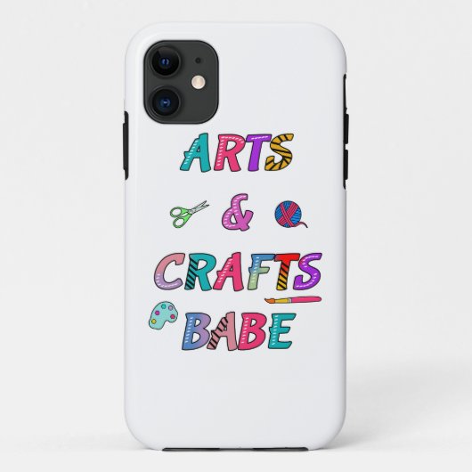 Kunst en ambachten Babe Case-Mate iPhone Case (Achterkant)