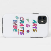 Kunst en ambachten Babe Case-Mate iPhone Case (Achterkant (horizontaal))