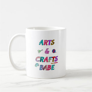Kunst en ambachten Babe Koffiemok