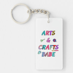 Kunst en ambachten Babe Sleutelhanger