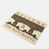 Kunst en ambachten  Roycroft Fruit Tree Hedge Deurmat (Schuin)