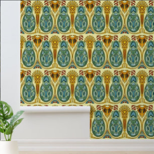 kunst en ambachten stijl 1907 patroon behang