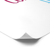 Kunst en Creativiteitskunst Word Cloud Inspiratie  Poster (Hoek)