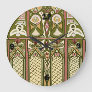 Kunst en gekleurd glas, geïnspireerd op klok! grote klok