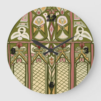 Kunst en gekleurd glas, geïnspireerd op klok! grote klok