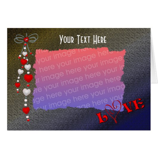 Kunst en liefde Elegante foto (Voorkant Horizontaal)