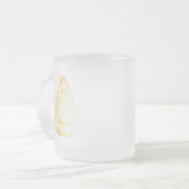 KUNST EN ONTWERP BEKER MATGLAS KOFFIEMOK (Voorkant links)