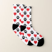 Kunst- en pokkenpatroon sokken (Paar)