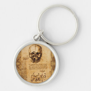 KUNST EN TEETH, DENTAAL KLINIEK, DENTIST Parchment Sleutelhanger