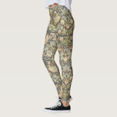 Kunst en vlottenbloem met vogelachtige Leggings (Links)