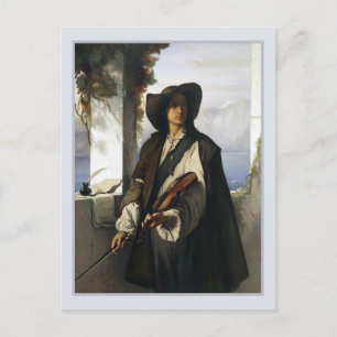 Kunst en vrijheid van Loius Gallait Fine Art Briefkaart