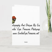  Kunst Engels Springer Spaniel Verjaardag Kaart (Achterkant)