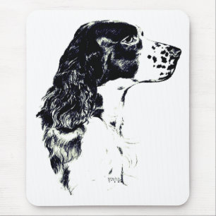  kunst Engelse Springer Spaniel Dog Muismat