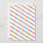 Kunst Feest Verjaardag uitnodiging, Kunst Schilder Kaart (Achterkant)