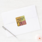 Kunst fruitperen koken bakvoedsel cadeau label (Envelop)