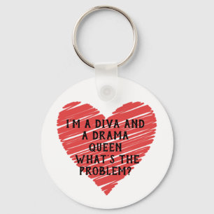 Kunst geïnspireerd op liefde en Valentijnsdag Sleutelhanger