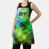 KUNST! geverfd vooraf samengeperst Schort (Insitu)