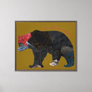 Kunst Het is officieel Beer #033e - Een Michaelson Canvas Afdruk
