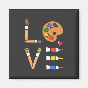 Kunst - Ik hou van kunst Magneet