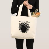 kunst in beweging grote tote bag (Voorkant (product))