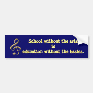 Kunst in de Bumpersticker Onderwijs