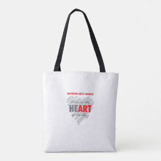 Kunst in het hart van de Bay Canvas tas