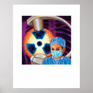 Kunst in Hoesje - Stralingsmaatregelen - Lambert Poster