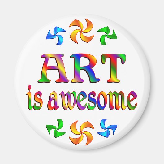 Kunst is Geweldige Magneet (Voorkant)