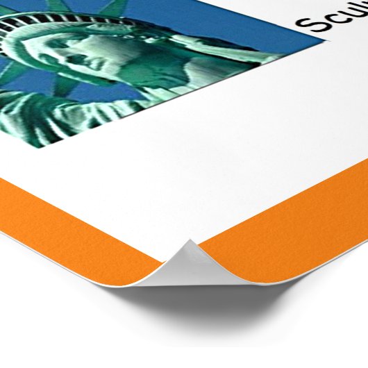 Kunst is Schilderen, Keramiek, Beeldhouwkunst (2/4 Poster (Hoek)