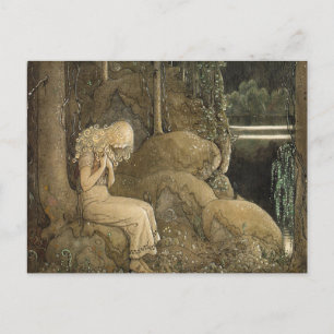 kunst John Bauer Gnomes en Trolls Briefkaart