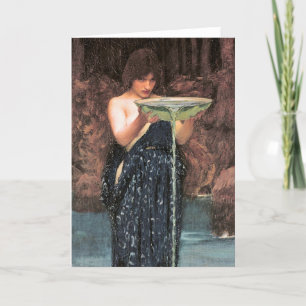  Kunst John W. Waterhouse Circe Invidiosa Bedankkaart