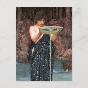 Kunst John W. Waterhouse Circe Invidiosa Briefkaart