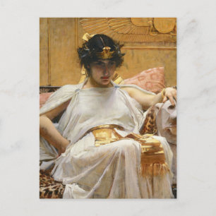 Kunst John W. Waterhouse Cleopatra Briefkaart
