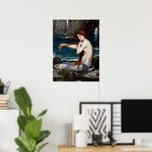  kunst John William Waterhouse A Mermaid Poster (Thuiskantoor)