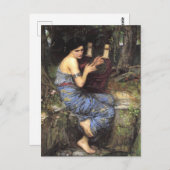  Kunst John William Waterhouse De Charmer Briefkaart (Voorkant / Achterkant)