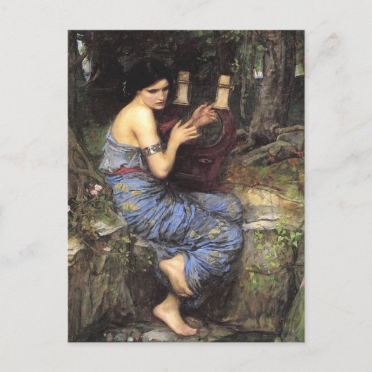  Kunst John William Waterhouse De Charmer Briefkaart (Voorkant)