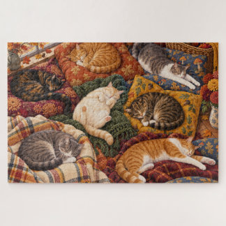 kunst katten 1000-delig puzzel