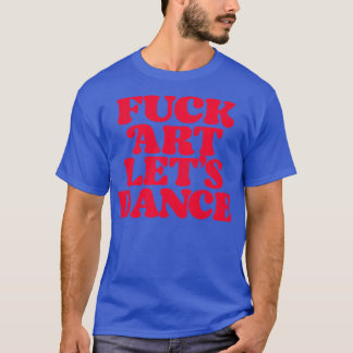 Kunst laat dansen t-shirt