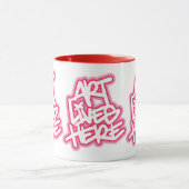 Kunst leeft hier patroon mok (Midden)