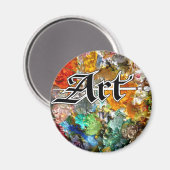 Kunst Leeft! Magneet (Voorkant / Achterkant)