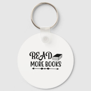 Kunst lezen Meer boeken lezen Sleutelhanger