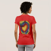 Kunst met aangepaste T-shirts en liefdesdiversitei (Achterkant volledig)