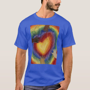 Kunst met aangepaste T-shirts en liefdesdiversitei