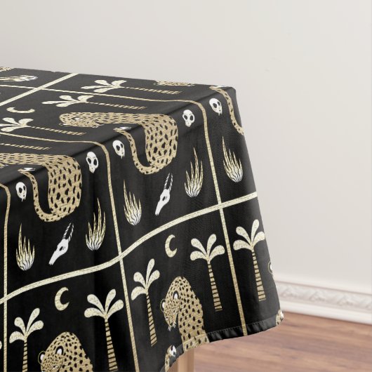 Kunst met Afrikaanse stijlvolken Tafelkleed (Voorbeeld)