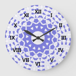 Kunst met kaleidoscoop grote klok