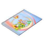 Kunst met katten en vogels notitieboek (Linkerzijde)