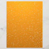 Kunst met kleine belletjes tegen achtergrond flyer (Achterkant)