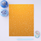 Kunst met kleine belletjes tegen achtergrond flyer (Enkel)