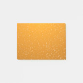 Kunst met kleine belletjes tegen achtergrond post-it® notes (Voorkant)